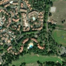 Vue satellite de Aire de camping-cars municipale de Moliets-et-Maâ à Moliets-et-Maa