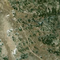 Vue satellite de Cabane du Pied du Pavillon à Moustiers-Sainte-Marie