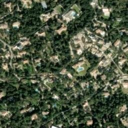 Vue satellite de Bivouac à Langlade (70) à Langlade
