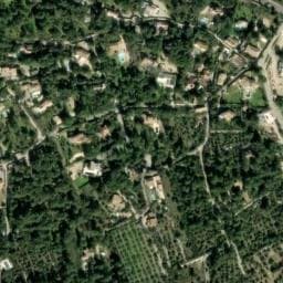 Vue satellite de Bivouac à Langlade (172) à Langlade