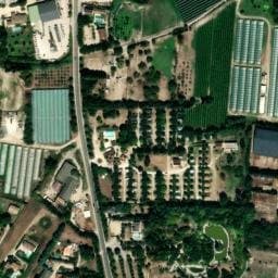 Vue satellite de Les Micocouliers à Graveson