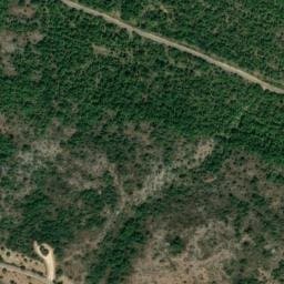 Vue satellite de Aire de repos à Auribeau à Auribeau