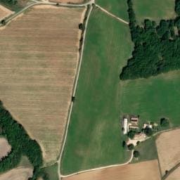 Vue satellite de Bois de Sibourg à Saint-Martin-de-Castillon