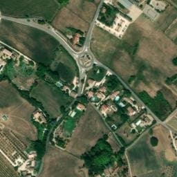 Vue satellite de Aire de repos à Oppède à Oppède