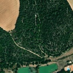Vue satellite de Camping Naturiste Tikayan Le Petit Arlane à Riez