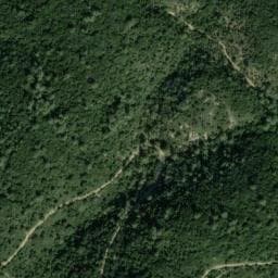 Vue satellite de Capitelle de l'Estrangle Cat à Saint-Côme-et-Maruéjols