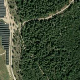 Vue satellite de vestige de capitelle (3) à Langlade