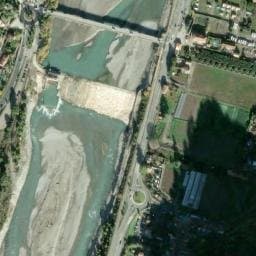 Vue satellite de Camping Al Boucle d'Or à La Roquette-sur-Var