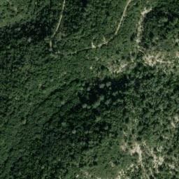 Vue satellite de Abri DFCI Pic Méjean à Saint-Côme-et-Maruéjols