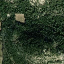 Vue satellite de Garenne de Bancel à Saint-Côme-et-Maruéjols