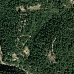 Vue satellite de Capitelle Izard à Langlade