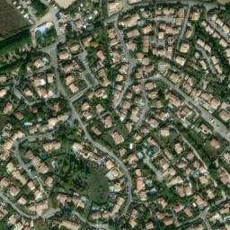 Vue satellite de Camping Flower Provence Vallée à Manosque