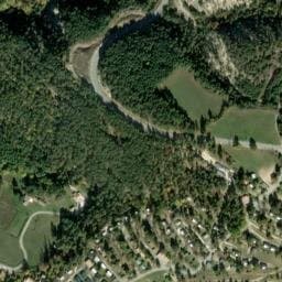 Vue satellite de Les Collines de Castellane à Châteauvieux