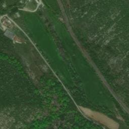 Vue satellite de Camping du Mas d'Arbousse à Roqueredonde