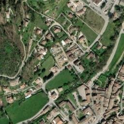 Vue satellite de Aire de camping-car à Riez à Riez