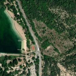 Vue satellite de Domaine du Petit Lac à Moustiers-Sainte-Marie