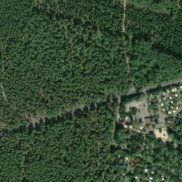 Vue satellite de Camping de Moïsan à Vieux-Boucau-les-Bains
