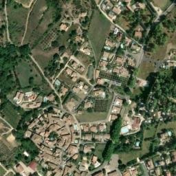 Vue satellite de Le Pré Saint-André à Souvignargues