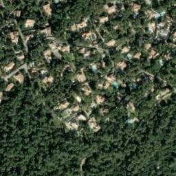 Vue satellite de Bivouac à Langlade (150) à Langlade
