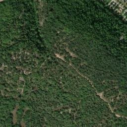 Vue satellite de Le Vallon à Puyvert
