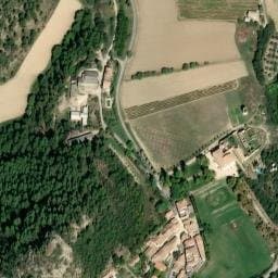 Vue satellite de Fontaine de Vitrolles-en-Lubéron à Vitrolles-en-Lubéron