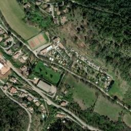 Vue satellite de Rose de Provence à Riez