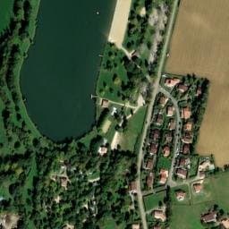Vue satellite de La Plage de Verduzan à Castéra-Verduzan