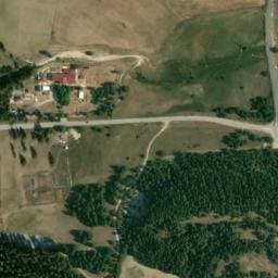 Vue satellite de Tiers-Lieu Les Grandes Roches à Le Mas