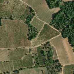 Vue satellite de Cabane de Malais à Souvignargues