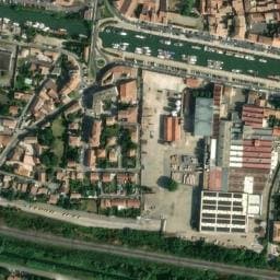 Vue satellite de Aire de Camping-cars Beaucaire à Tarascon