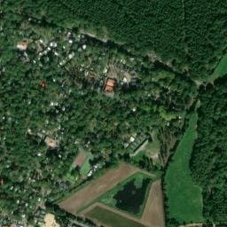Vue satellite de Camping Village Resort & Spa Le Vieux Port à Vieux-Boucau-les-Bains