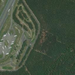 Vue satellite de Aire de Magescq-Est à Magescq
