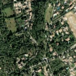 Vue satellite de Bivouac à Langlade (177) à Langlade