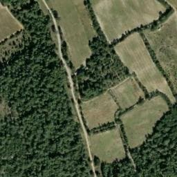 Vue satellite de Bivouac à Langlade (39) à Langlade