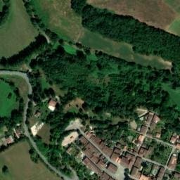 Vue satellite de Camping municipal Monfort à Monfort