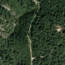 Vue satellite de Bivouac à Langlade (11) à Langlade