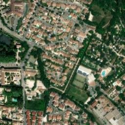 Vue satellite de Camping Le Mas de Nicolas à Saint-Rémy-de-Provence