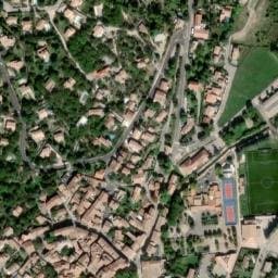 Vue satellite de AIRE DE CAMPING CAR DE SAINT-MARTIN-DE-LONDRES à Saint-Martin-de-Londres