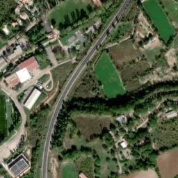 Vue satellite de Parking nuit — Saint-Martin-de-Londres à Saint-Martin-de-Londres