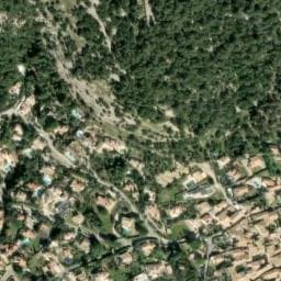 Vue satellite de Bivouac à Langlade (9) à Langlade