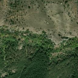 Vue satellite de Bivouac à Saint-Pierre-de-la-Fage à Saint-Pierre-de-la-Fage