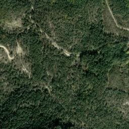 Vue satellite de Maison forestière Maurin à Brenon