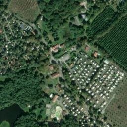 Vue satellite de Camping Azu'rivage à Azur