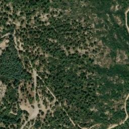 Vue satellite de Les 3 abris du Trou du Rat à Cheval-Blanc