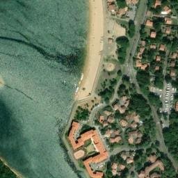 Vue satellite de Aire de camping car du Village de Vieux-Boucau à Vieux-Boucau-les-Bains
