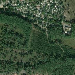 Vue satellite de Camping les Chênes à Vieux-Boucau-les-Bains