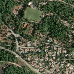 Vue satellite de Capitelle Saint-André à Congénies