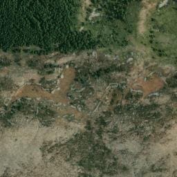 Vue satellite de Bivouac à Gréolières (5) à Gréolières