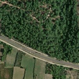 Vue satellite de Bivouac à Congénies (13) à Congénies