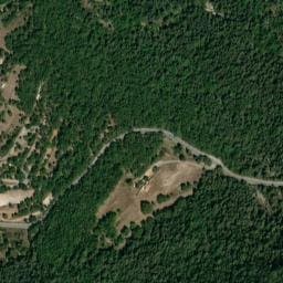 Vue satellite de Borne Euro Relais - services à Les Salles-sur-Verdon